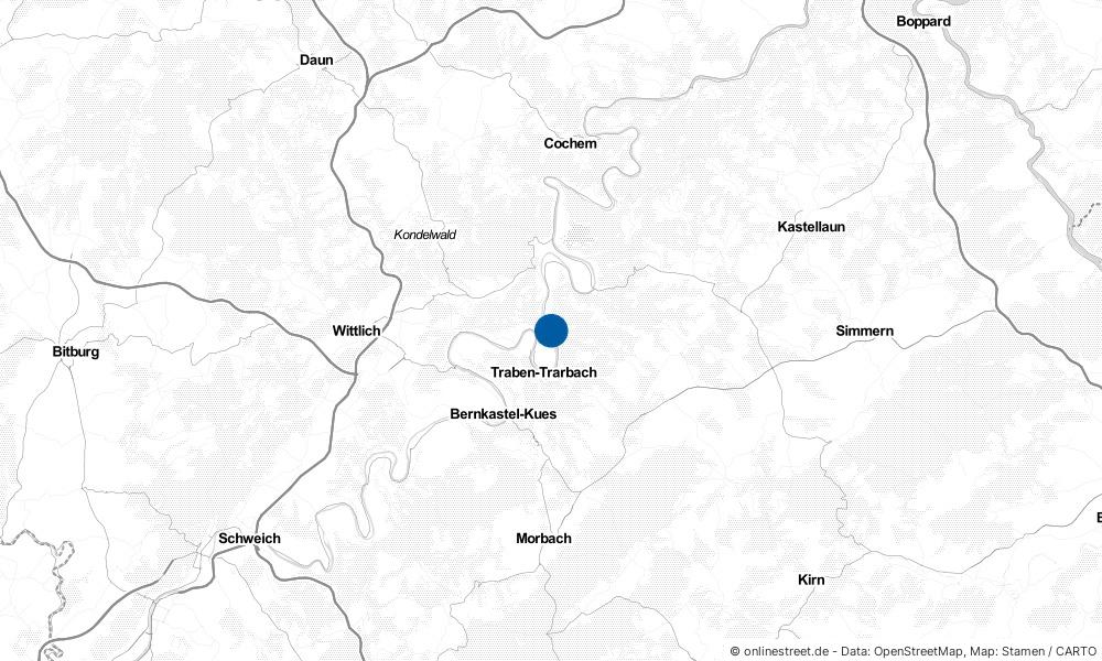 Karte: Wo liegt Enkirch?