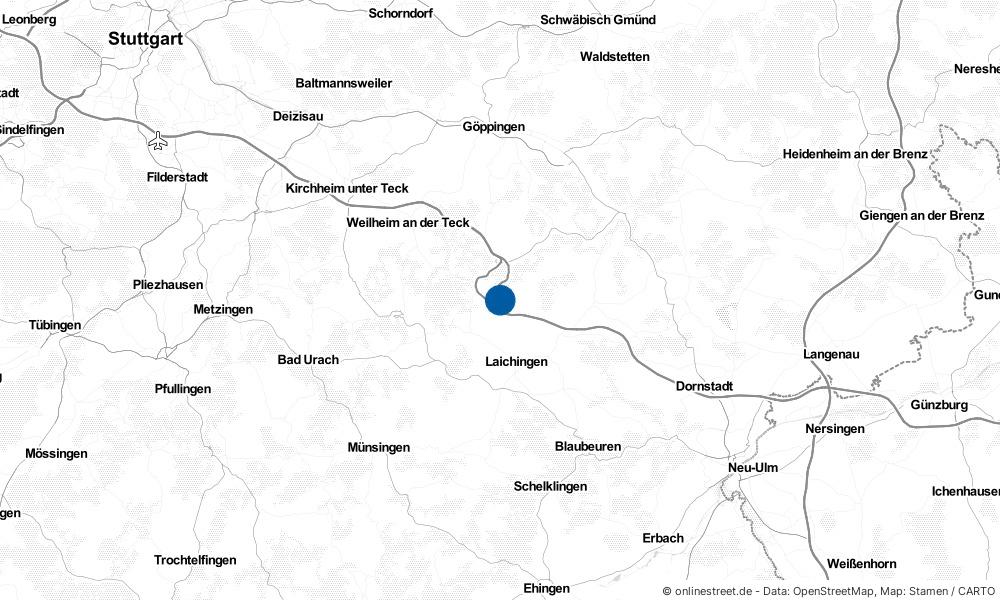 Karte: Wo liegt Hohenstadt?