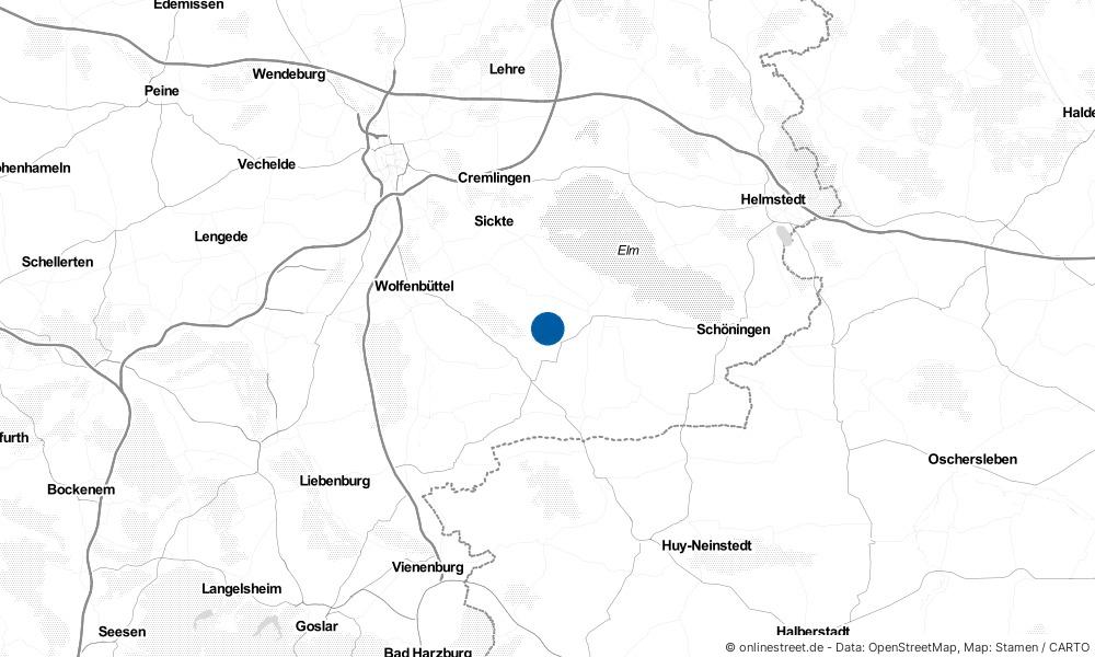 Karte: Wo liegt Vahlberg?