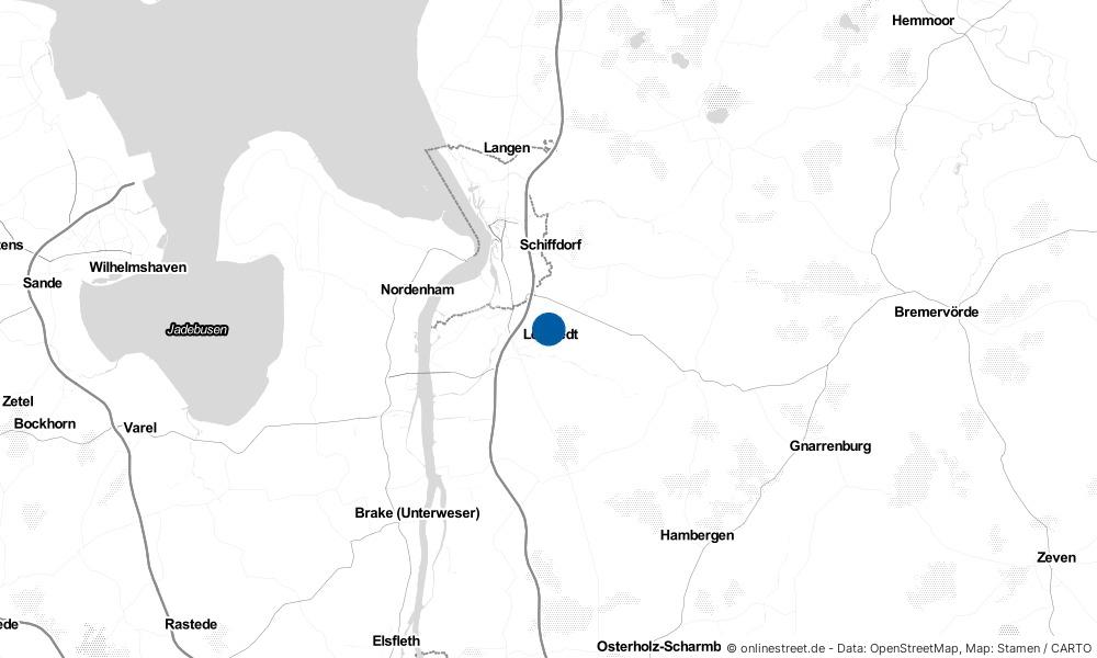 Karte: Wo liegt Loxstedt?