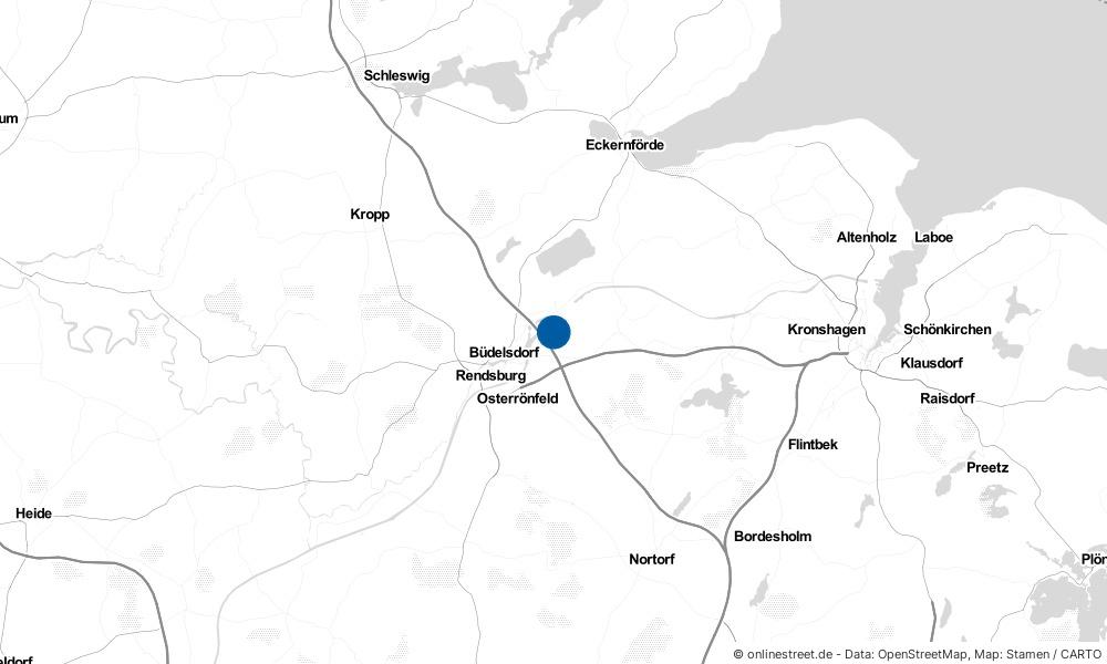 Karte: Wo liegt Rade bei Rendsburg?