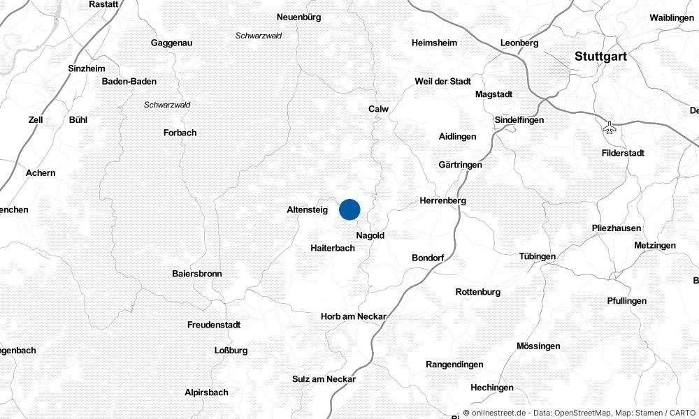 Ebhausen in Baden-Württemberg