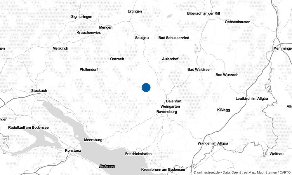 Fronreute in Baden-Württemberg