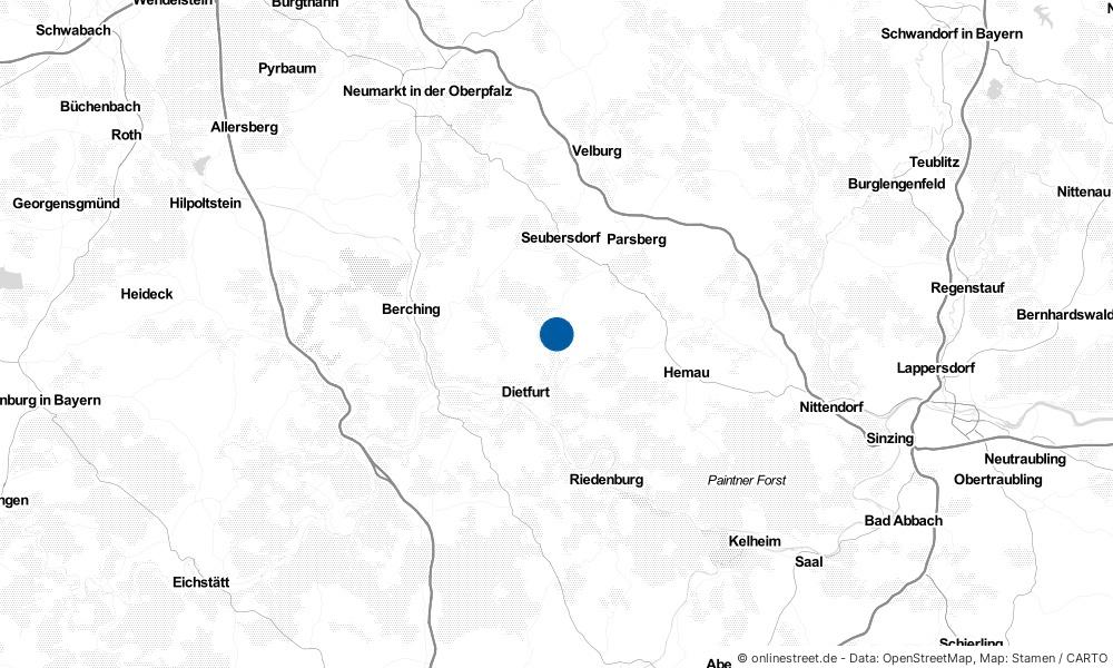 Karte: Wo liegt Breitenbrunn?