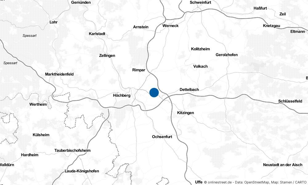 Karte: Wo liegt Rottendorf?