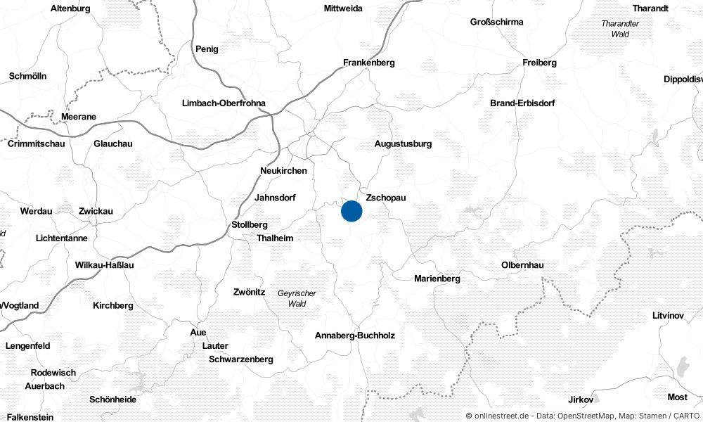 Karte: Wo liegt Amtsberg?