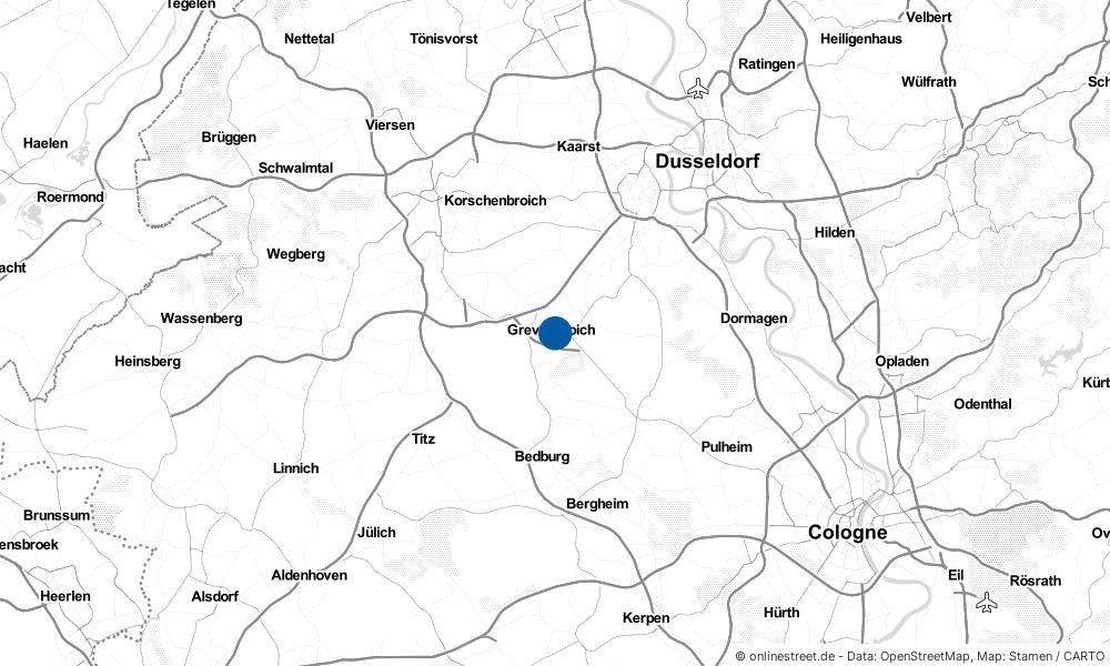 Grevenbroich in Nordrhein-Westfalen
