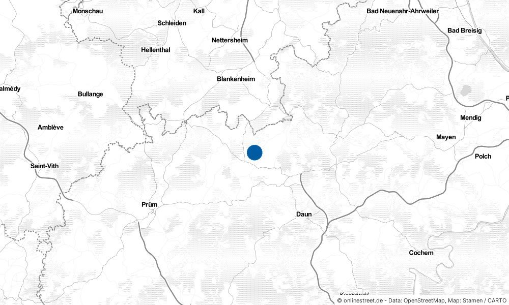 Karte: Wo liegt Berndorf?