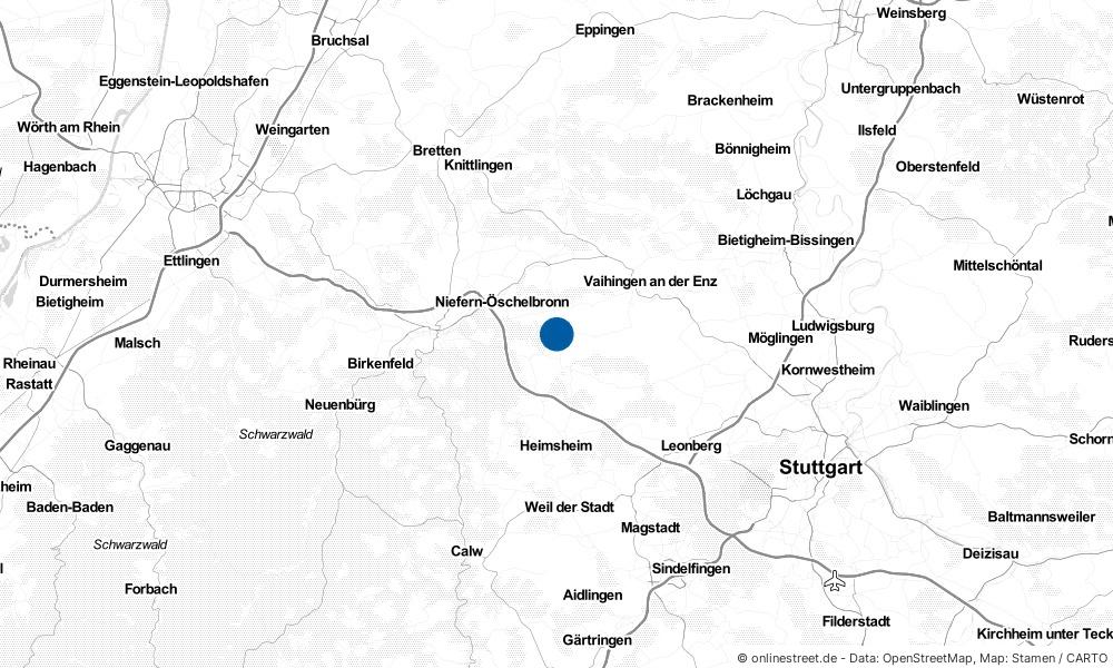 Wiernsheim in Baden-Württemberg