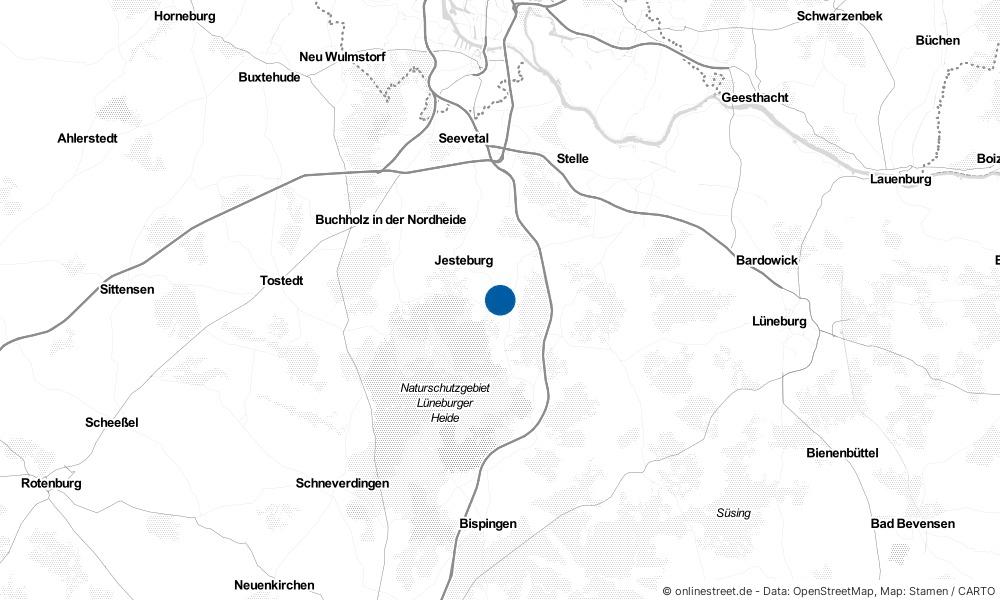 Karte: Wo liegt Hanstedt I?