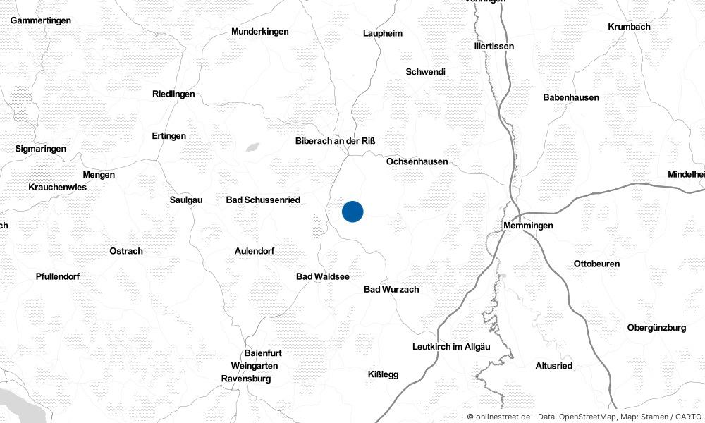 Eberhardzell in Baden-Württemberg