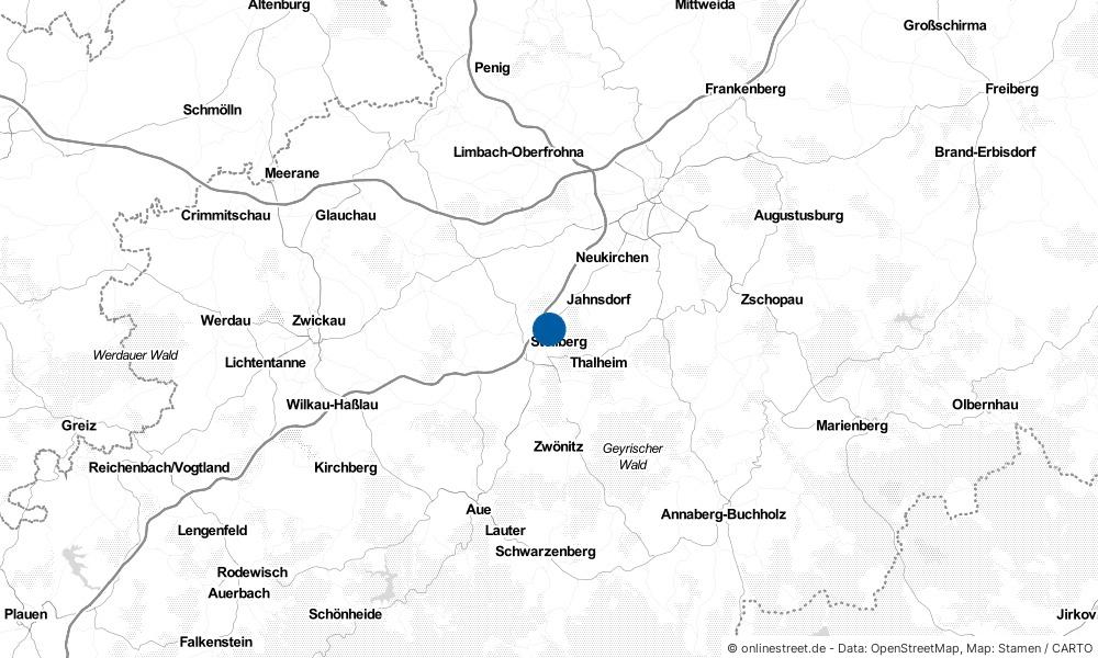 Karte: Wo liegt Niederdorf?