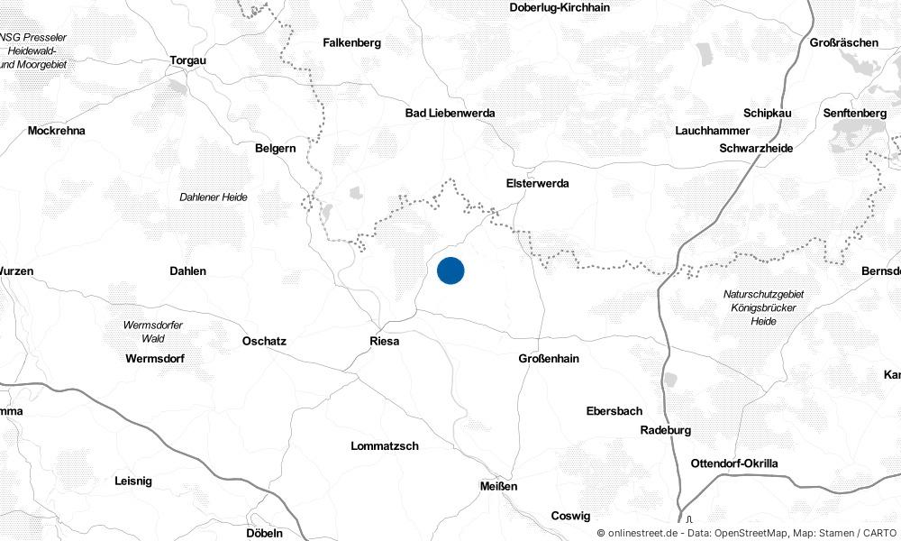 Karte: Wo liegt Wülknitz?