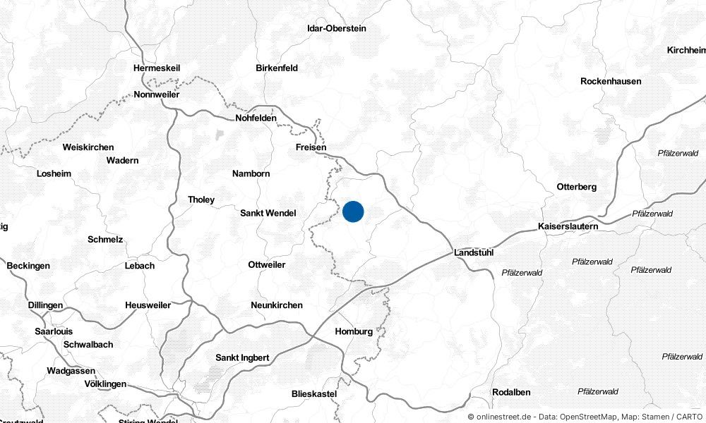 Karte: Wo liegt Krottelbach?