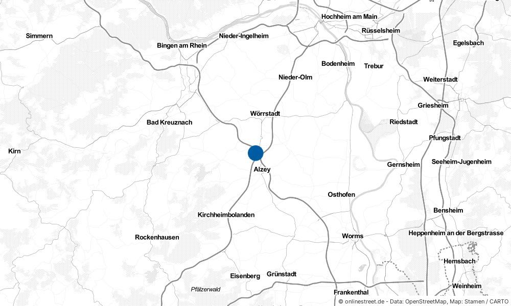 Karte: Wo liegt Bermersheim vor der Höhe?