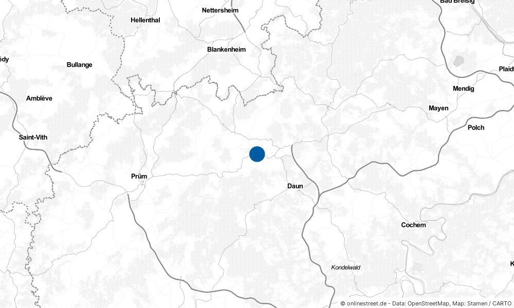 Karte: Wo liegt Hohenfels-Essingen?