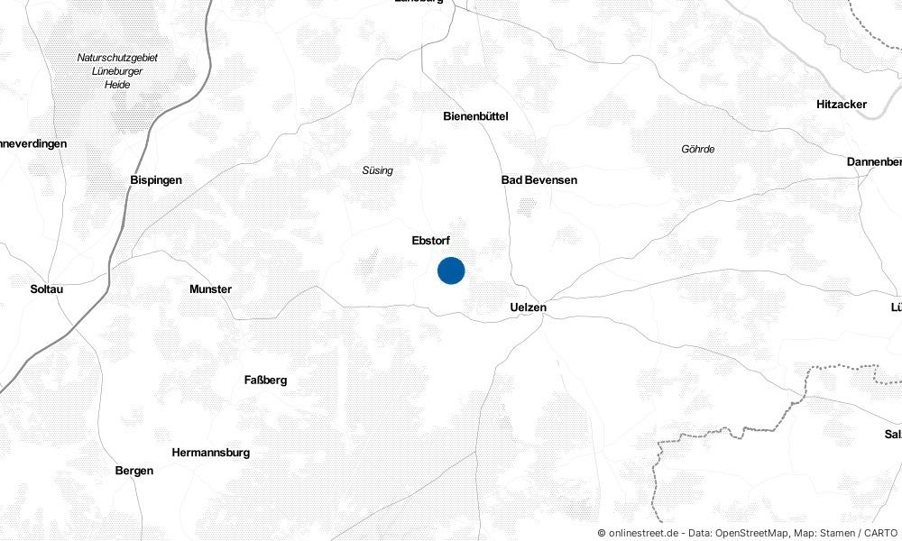Karte: Wo liegt Schwienau?