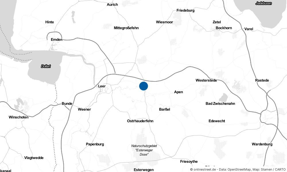 Wo liegt Filsum? Karte, Lageplan & Services für Filsum (Niedersachsen