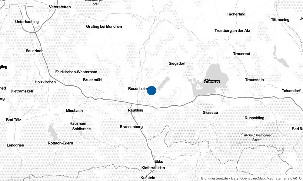 Karte: Wo liegt Stephanskirchen?