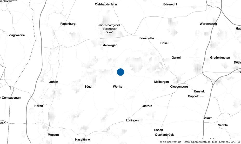 Karte: Wo liegt Rastdorf?