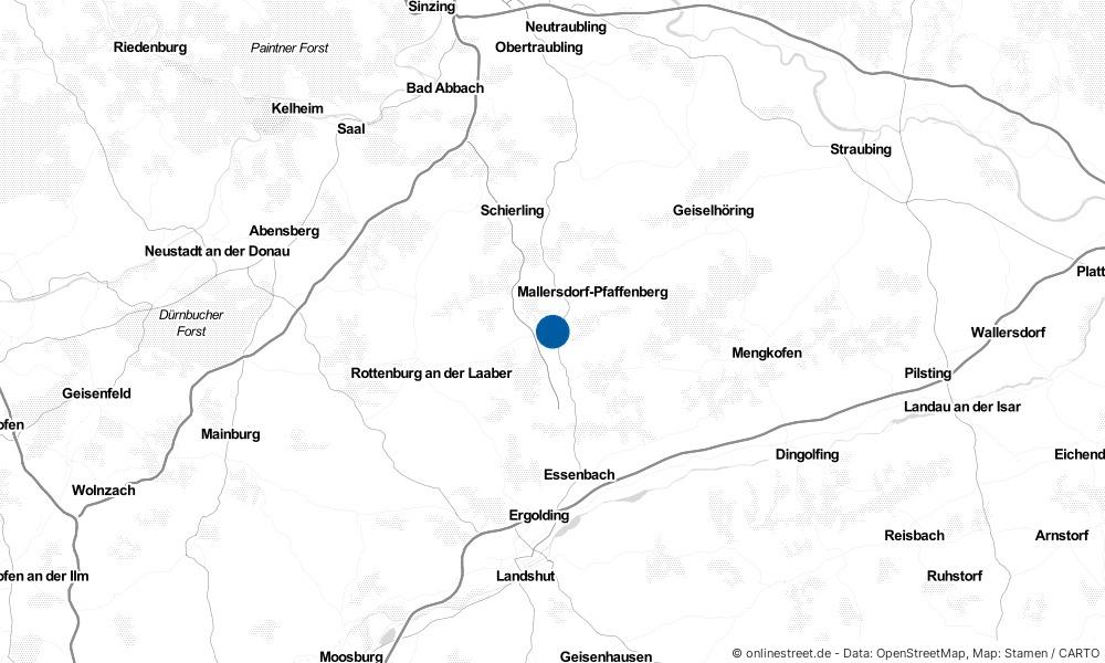 Karte: Wo liegt Neufahrn in Niederbayern?