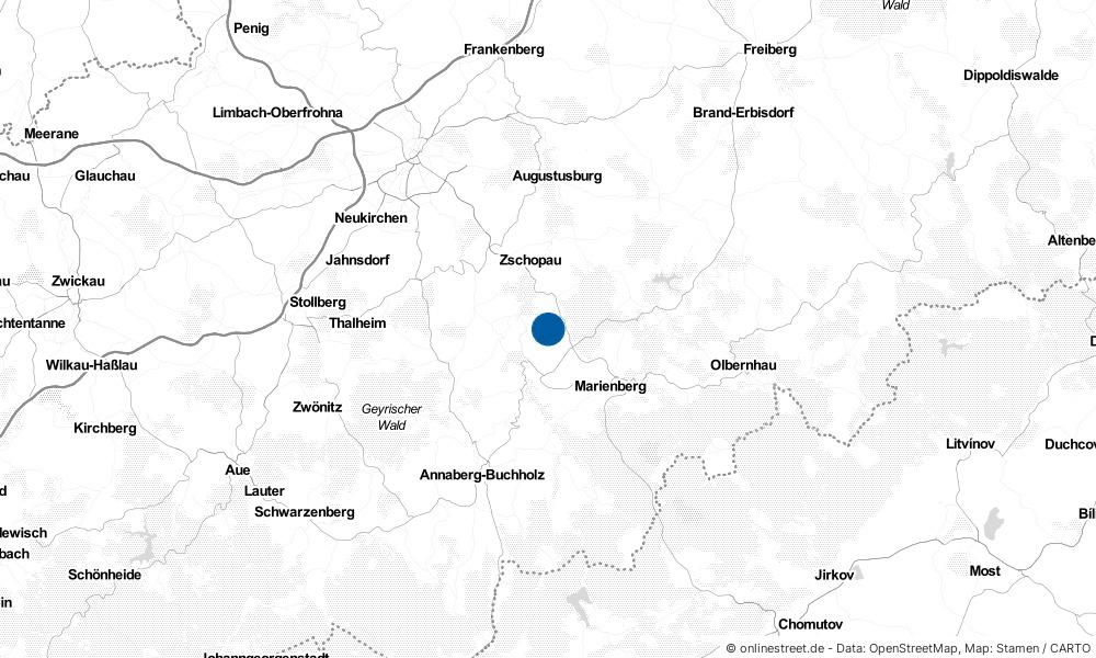 Karte: Wo liegt Großolbersdorf?