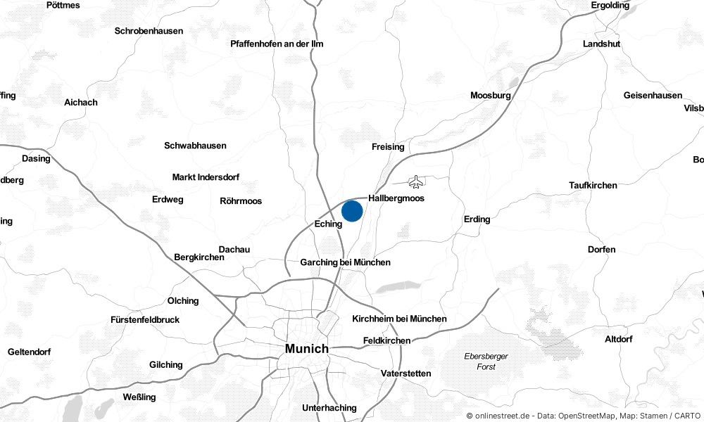 Karte: Wo liegt Neufahrn bei Freising?