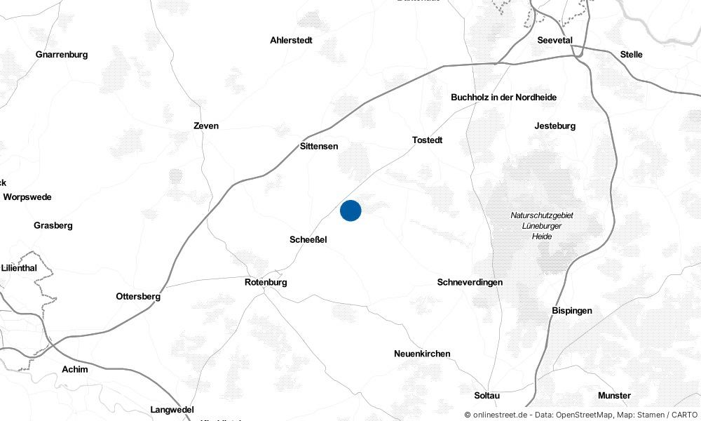 Karte: Wo liegt Lauenbrück?