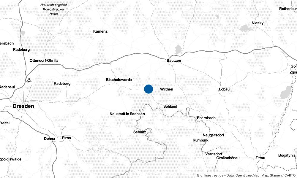 Karte: Wo liegt Neukirch (Lausitz)?