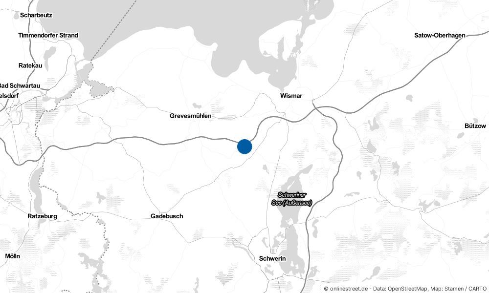 Karte: Wo liegt Groß Krankow?