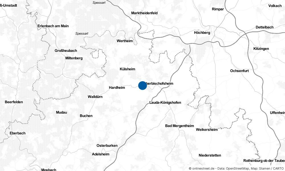 Königheim in Baden-Württemberg