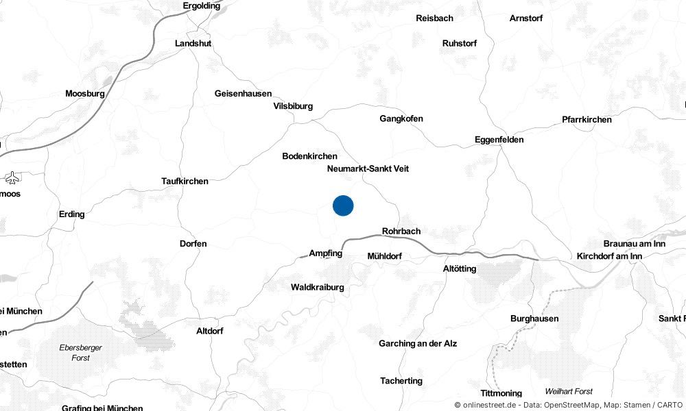 Karte: Wo liegt Lohkirchen?