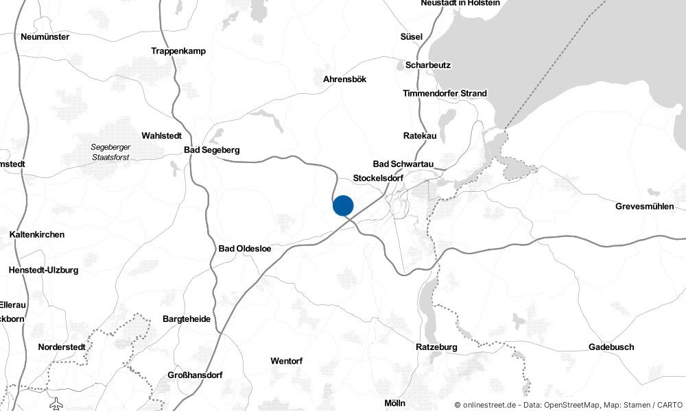 Karte: Wo liegt Badendorf?