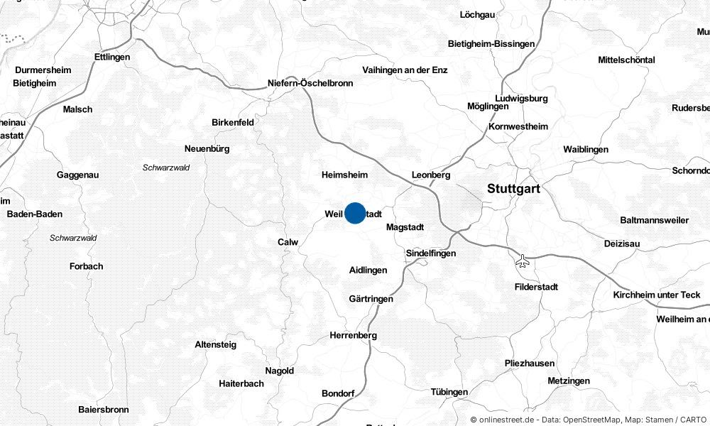 Weil der Stadt in Baden-Württemberg