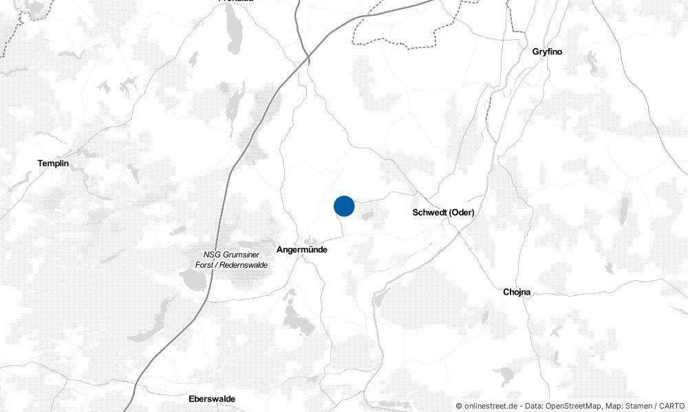 Karte: Wo liegt Pinnow-Heideland?