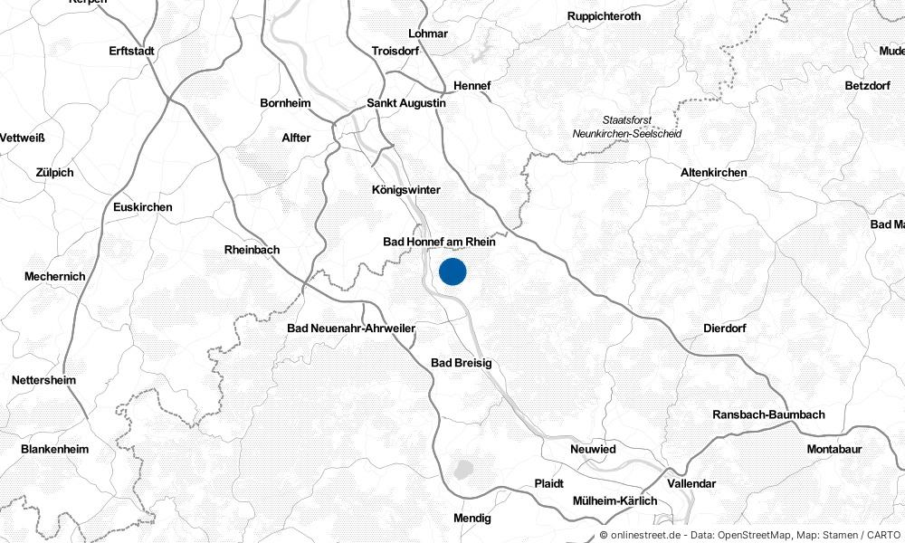 Karte: Wo liegt Bruchhausen?