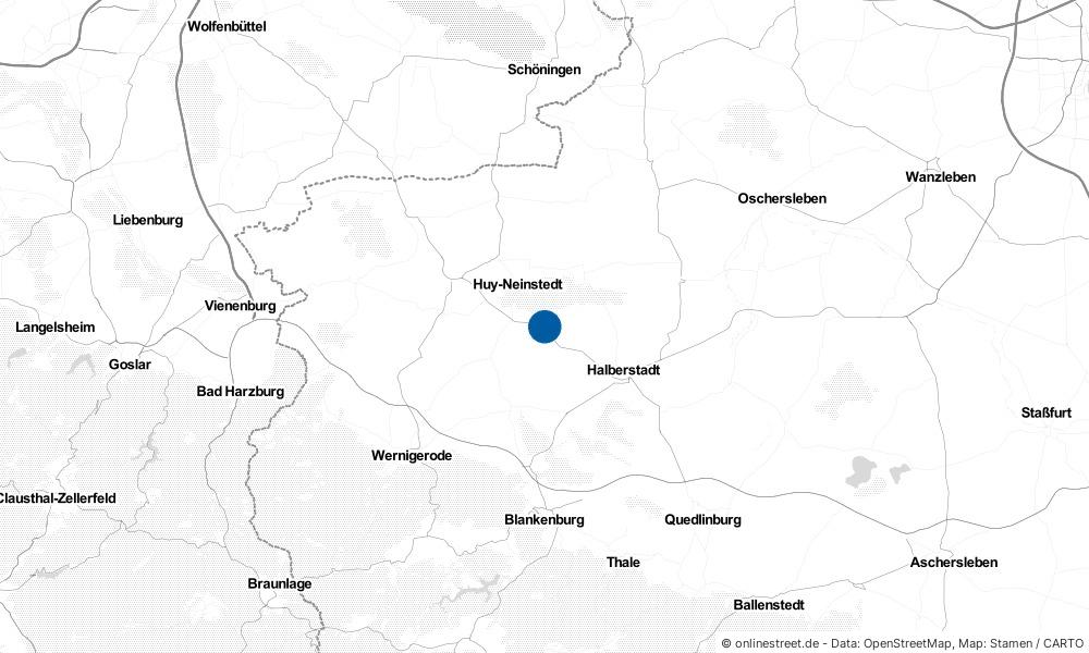 Karte: Wo liegt Aspenstedt?
