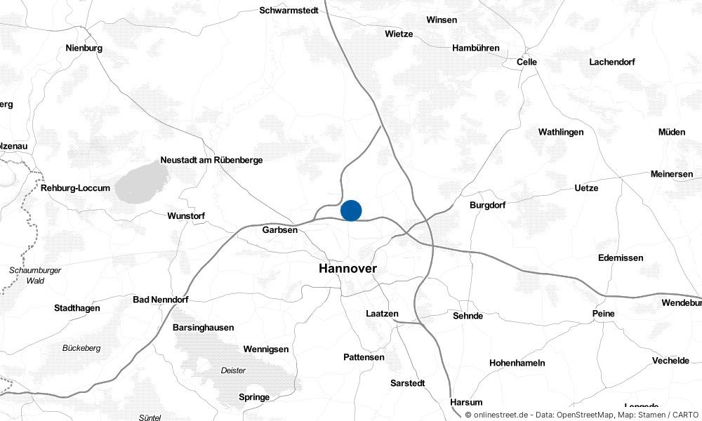 Karte: Wo liegt Langenhagen?