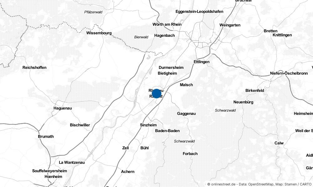 Rastatt in Baden-Württemberg