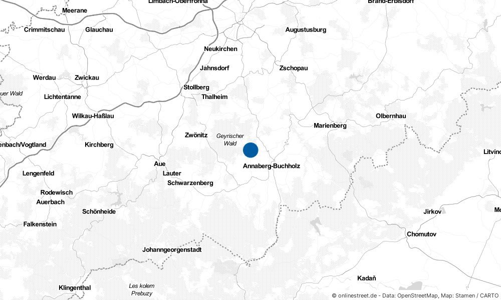 Karte: Wo liegt Tannenberg?