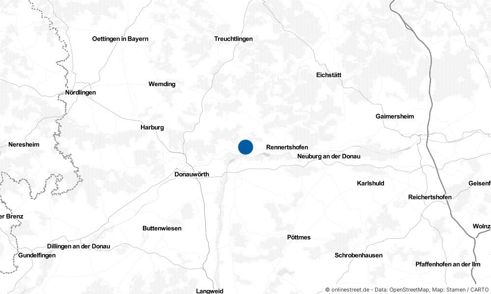 Karte: Wo liegt Marxheim?