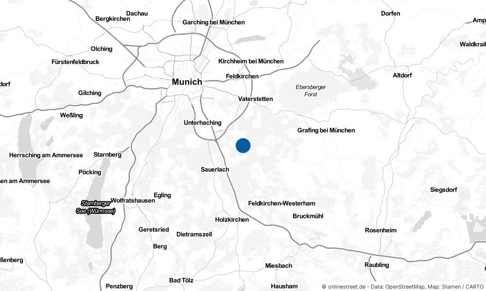 Höhenkirchen-Siegertsbrunn in Bayern