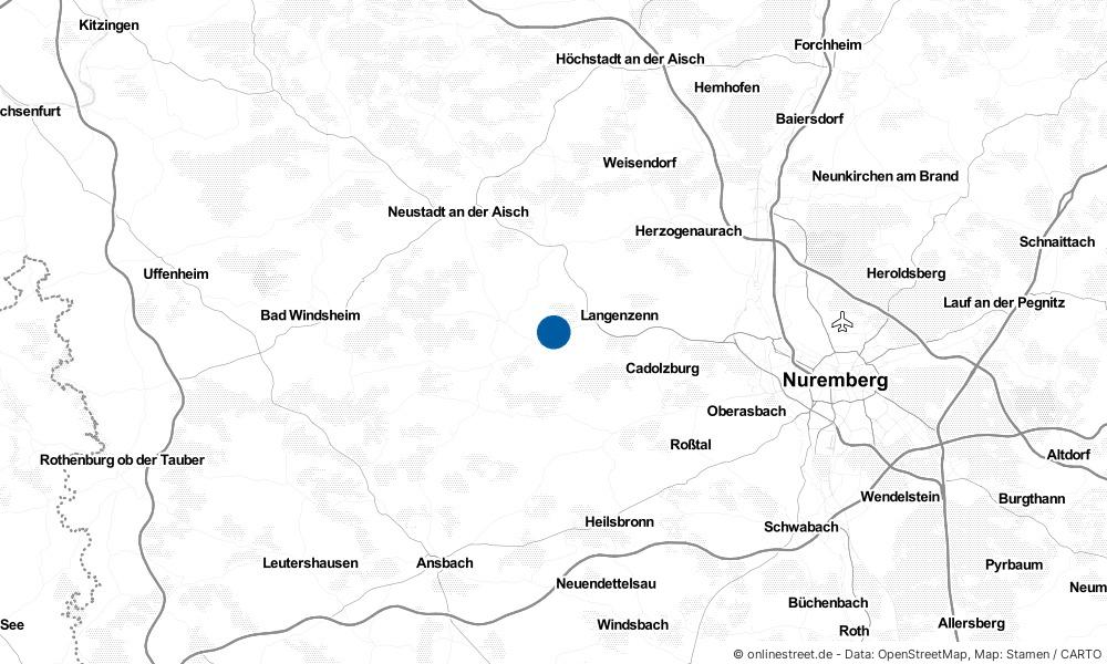 Karte: Wo liegt Wilhermsdorf?