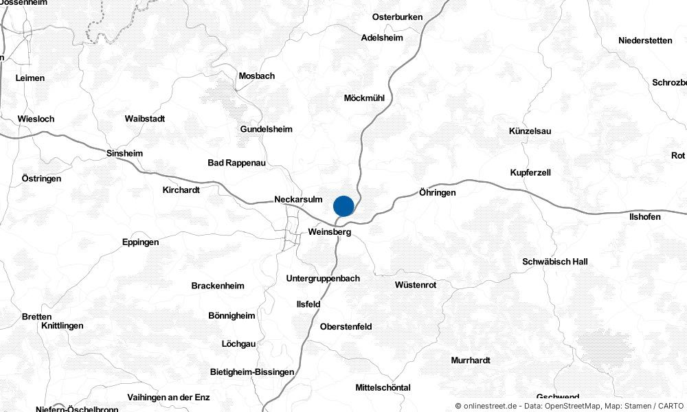 Karte: Wo liegt Eberstadt?