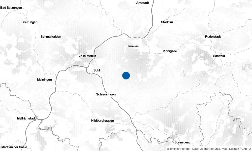 Frauenwald in Thüringen