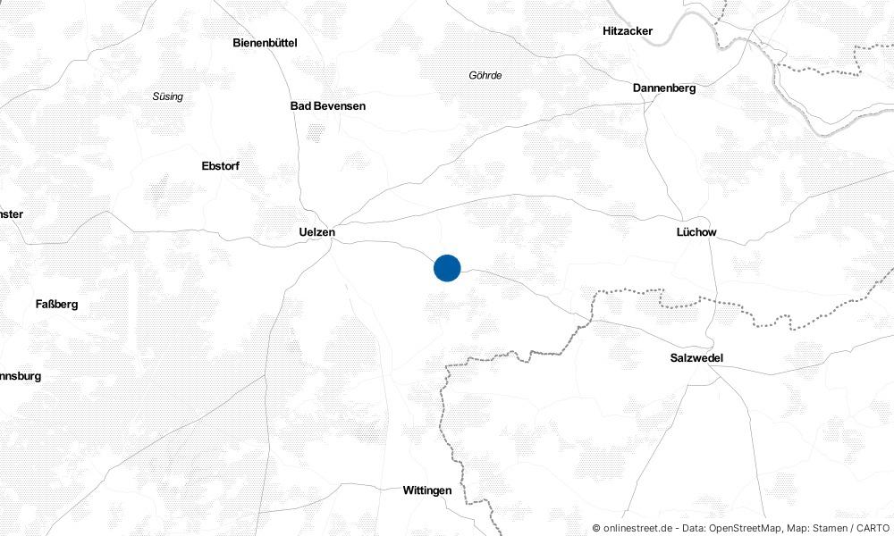 Karte: Wo liegt Suhlendorf?