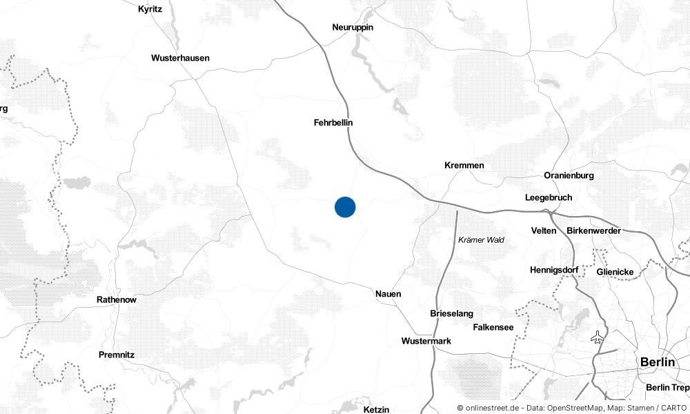 Karte: Wo liegt Königshorst?