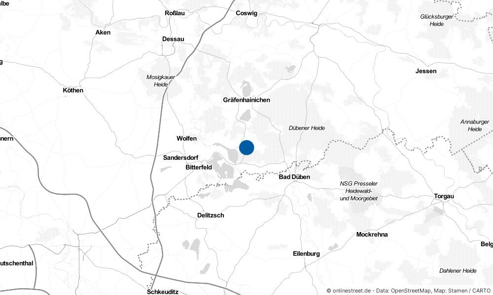 Karte: Wo liegt Friedersdorf?