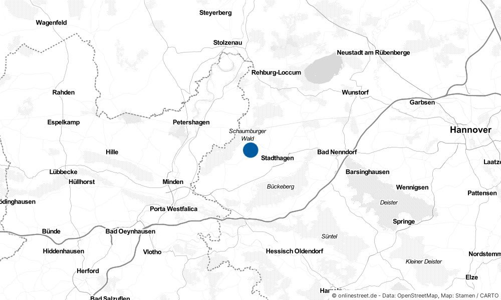 Karte: Wo liegt Kuckshagen?