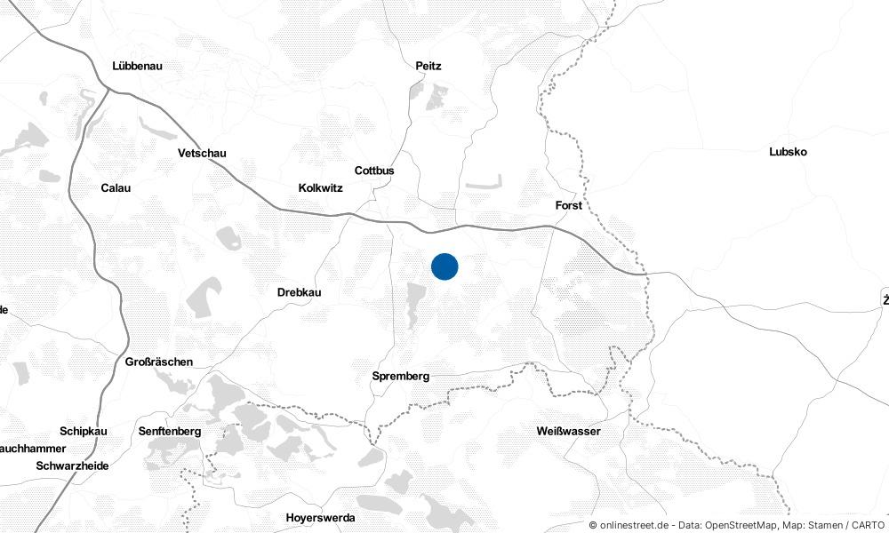 Karte: Wo liegt Laubsdorf?